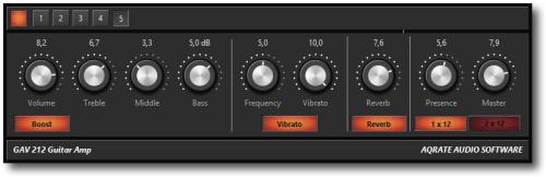 GAV-212 Guitar Amp Plugin